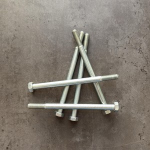 Болт М8х120х1,25 ГОСТ 7798-70 класс прочности 8.8 оцинкованный