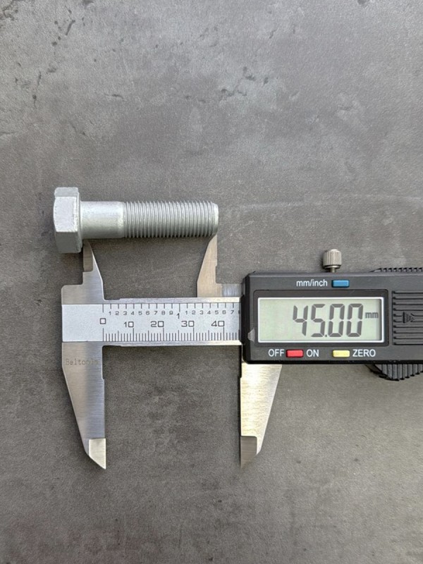 Болт М12х45х1,25 ГОСТ 7798-70 класс прочности 10.9 оцинкованный