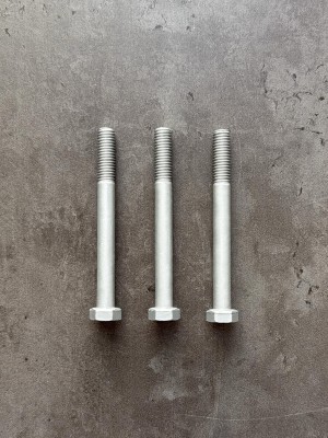 Болт М8х80х1,25 DIN 960 класс прочности 8.8 оцинкованный