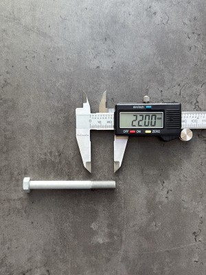 Болт М8х95х1,25 DIN 960 класс прочности 8.8 оцинкованный