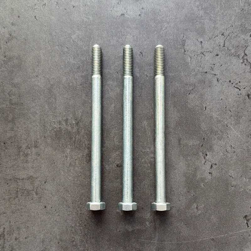 Болт М8х120х1,25 DIN 960 класс прочности 8.8 оцинкованный