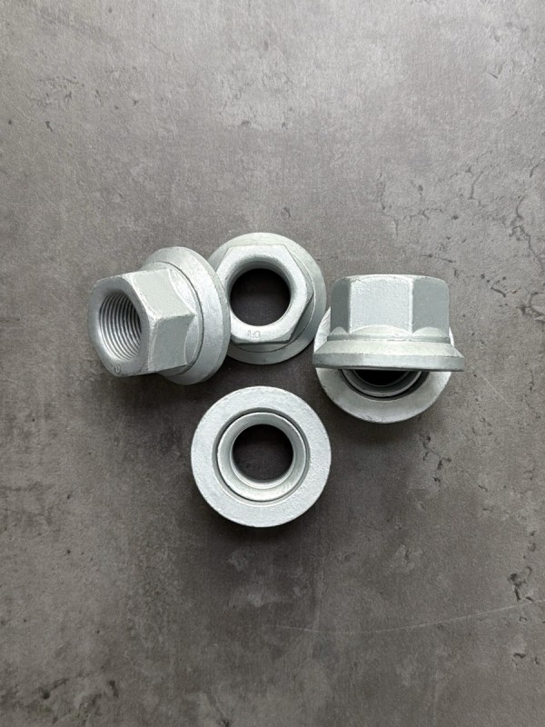 Гайка колеса М22 Евро 5425-3101040 КП 10, КАМАЗ, в цинке.