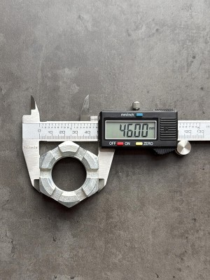 Гайка корончатая, прорезная низкая М30 ГОСТ 5919-73, класс прочности 10, покрытие цинк