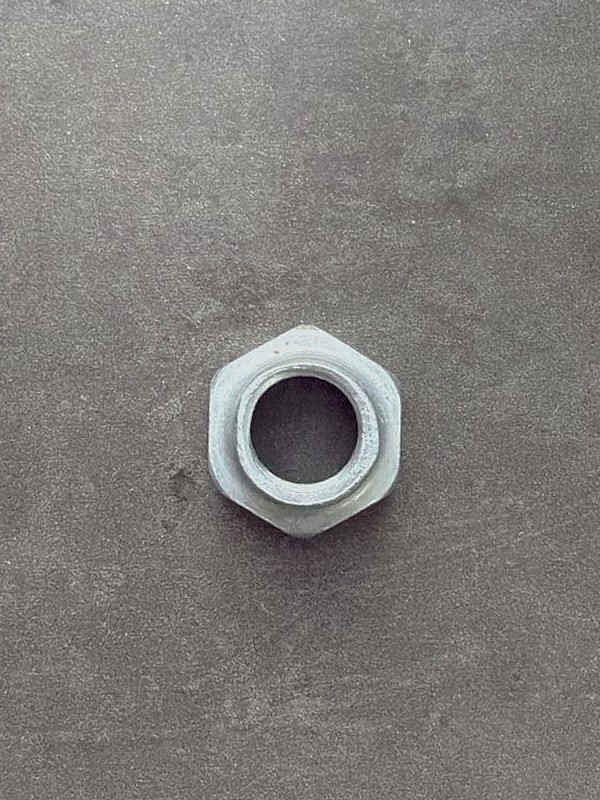 Гайка самоконтрящаяся М14х1,5 Белзан класс прочности 10, в цинке.