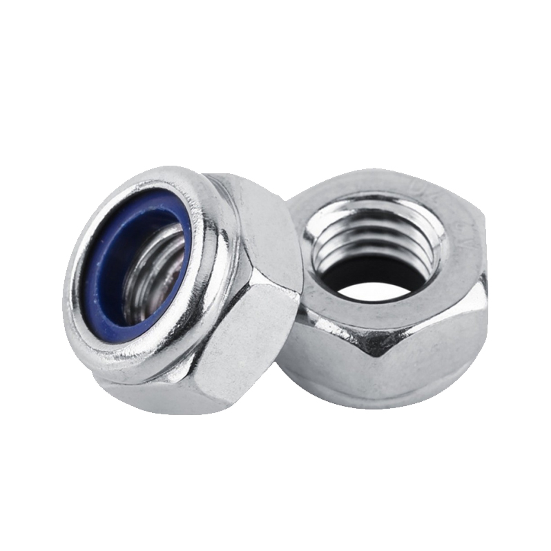 Гайка самоконтрящаяся М24 DIN 985 с нейлоном, класс прочности 8 оц.