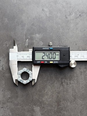 Гайка корончатая, прорезная низкая М16х1,5 ГОСТ 5933-73 класс прочности 10