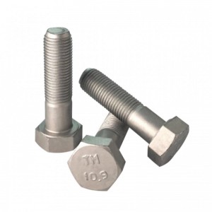 Болт М18х90х1,5 DIN 960 класс прочности 10.9 оцинкованный