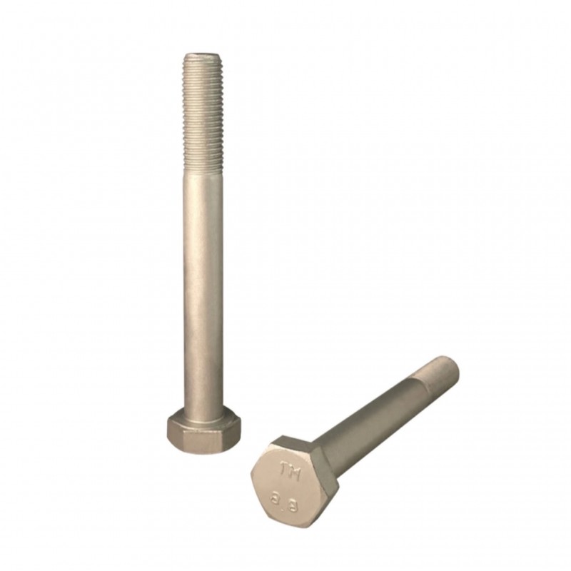 Болт М20х100х1,5 DIN 960 класс прочности 8.8 оцинкованный