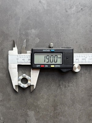 Гайка корончатая, прорезная низкая М12х1,25 ГОСТ 5933-73