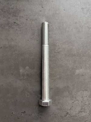 Болт М16х160х1,5 DIN 960 класс прочности 10.9 оцинкованный