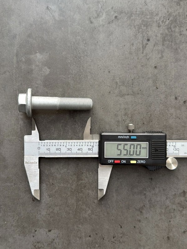 Болт фланцевый М12х55х1,25 8.8 оц. DIN 6921 без насечек