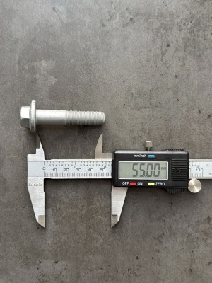 Болт фланцевый М12х55х1,25 8.8 оц. DIN 6921 без насечек