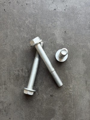 Болт фланцевый М8х65 8.8 оц. DIN 6921 без насечек