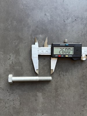 Болт М10х80х1,25 DIN 960 класс прочности 10.9 оцинкованный