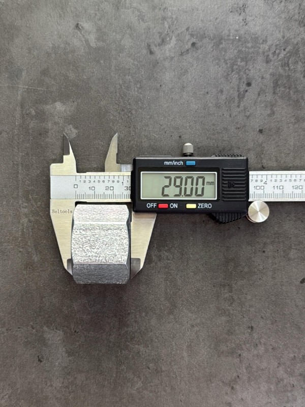 Гайка шестигранная высокая М24х2 ГОСТ 15524-70 кл. пр. 8, в цинке