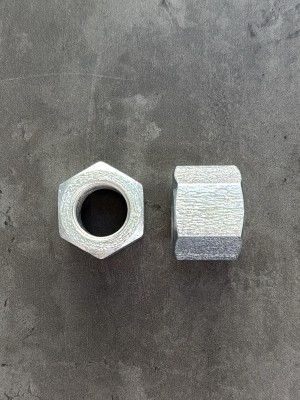 Гайка шестигранная высокая М24х2 ГОСТ 15524-70 кл. пр. 8, в цинке