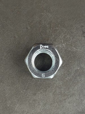 Гайка шестигранная М12х1,25 ГОСТ 5915-70, покрытие цинк